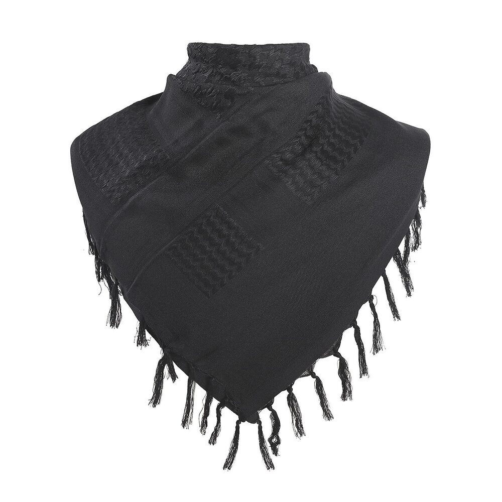 3087 Breathable Cotton Arab Shemagh Turban Bandana Headscarf Windproof Soft